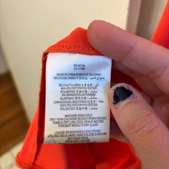 Max & Cleo Orange Midi Dress - Picture 7 of 7